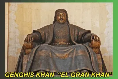GENGHIS KHAN, MONGOL