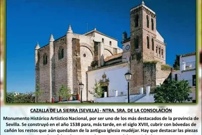 פאזל של CAZALLA DE LA SIERRA (SEVILLA) - NTRA. SRA. DE LA CONSOLACIÃ“N