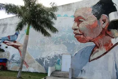 Mural en Ciudad Campeche.