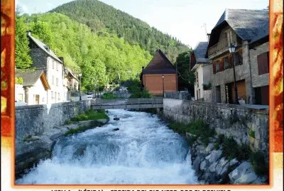 VIELLA â€“ (LÃ‰RIDA) â€“ CRECIDA DEL RIO NERE, POR EL DESHIELO