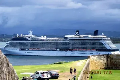 Crucero en Puerto Rico.