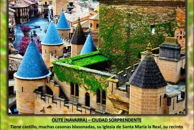 OLITE (NAVARRA) â€“ CIUDAD SORPRENDENTE jigsaw puzzle