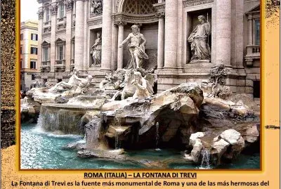 ROMA (ITALIA) â€“ LA FONTANA DI TREVI