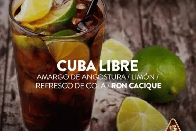 Ron AÃ±ejo Cacique, Bebida: Cuba Libre, Venezuela
