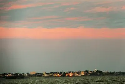 Atardecer en Montevideo, Uruguay. jigsaw puzzle