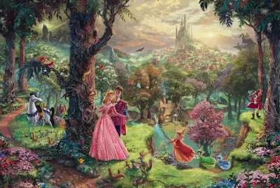 La belle au bois dormant jigsaw puzzle