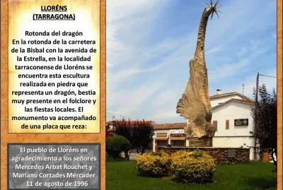 LLORÃ‰NS (TARRAGONA)  - ROTONDA DEL DRAGÃ“N