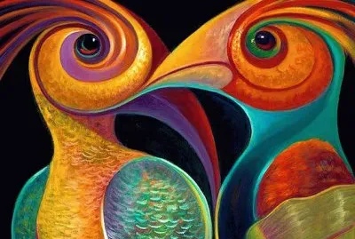 Two Beautiful Birds jigsaw puzzle