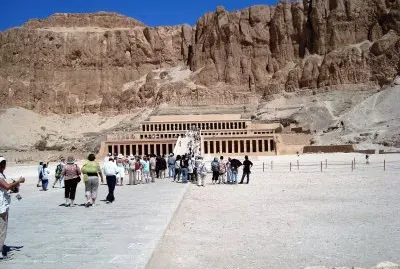 Templo de Hatshepsut, Egipto. jigsaw puzzle