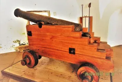 CaÃ±Ã³n en Castillo San Felipe el Morro, Puerto Rico. jigsaw puzzle