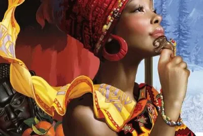 African Lady jigsaw puzzle