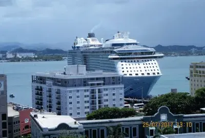 Crucero en San Juan, Puerto Rico.