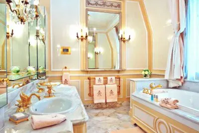 French Decor Bathroom at the Ritz Carlton-Paris