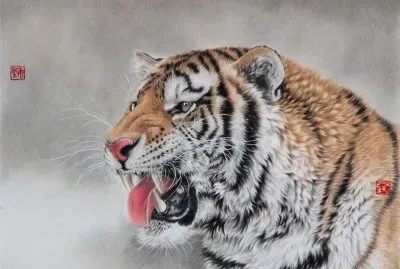 å·¥ç­†çŒ›ç¸ jigsaw puzzle