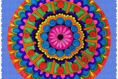 Zentangel jigsaw puzzle