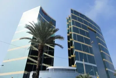 Edificios en Miraflores, Lima.