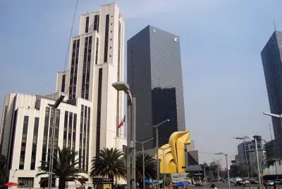 Paseo de la Reforma, Ciudad de MÃ©xico. jigsaw puzzle