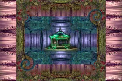 Bandstand kaleidascope jigsaw puzzle
