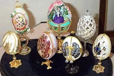 פאזל של Decorated Easter Eggs