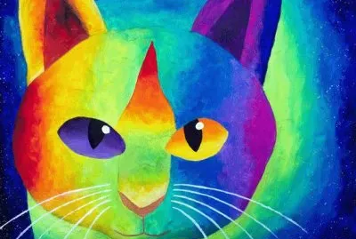 Mellow cat jigsaw puzzle