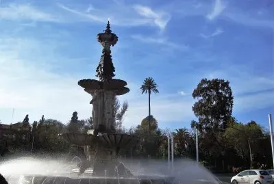 Fuente en Sevilla, EspaÃ±a.