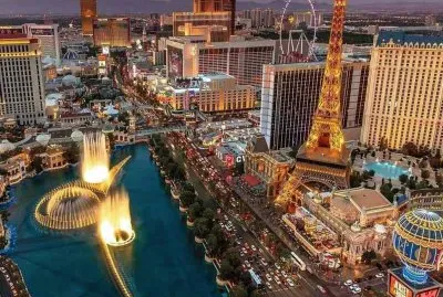 La preciosa ciudad de Las Vegas