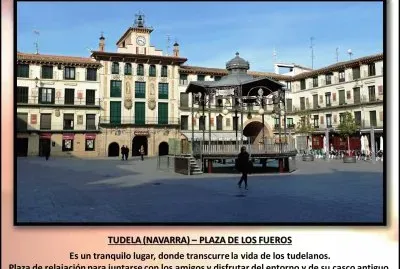 TUDELA (NAVARRA) â€“ PLAZA DE LOS FUEROS jigsaw puzzle