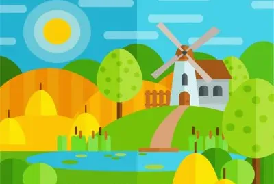 é¢¨æ™¯çŸ¢é‡åœ– jigsaw puzzle