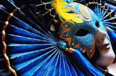 Masque bleu jigsaw puzzle