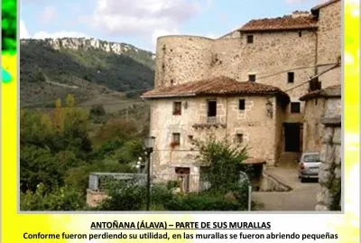 ANTOÃ‘ANA (ÃLAVA) â€“ PARTE DE SUS MURALLAS