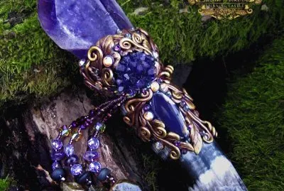 Amethyst Magic Crystal Wand jigsaw puzzle