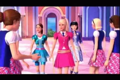Barbie academia de princesas jigsaw puzzle