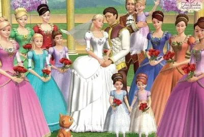 פאזל של BARBIE LAS 12 PRINCESAS BALLERINAS