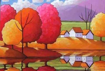 è‰²å½©é®®è‰·åœ–ç•«