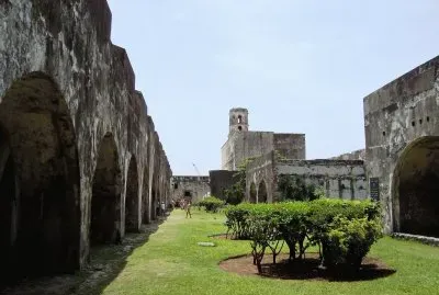 Antiguo fuerte de San Juan de UlÃºa, Veracruz.