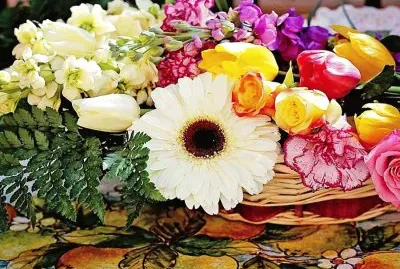 bodegon de flores