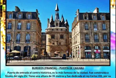 פאזל של BURDEOS (FRANCIA) â€“ PUERTA DE CAILHAU
