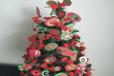 Cindy at Christmas