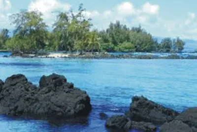Blue water