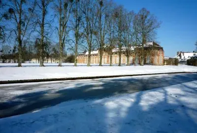 Neige Ã  la FertÃ©-Vidame Perche France
