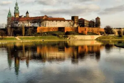 Wavel bords de la Vistule Cracovie Pologne