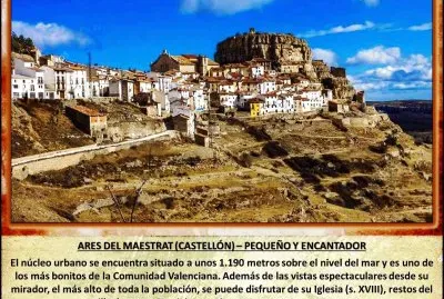 ARES DEL MAESTRAT (CASTELLÃ“N) â€“ PEQUEÃ‘O Y ENCANTADOR jigsaw puzzle