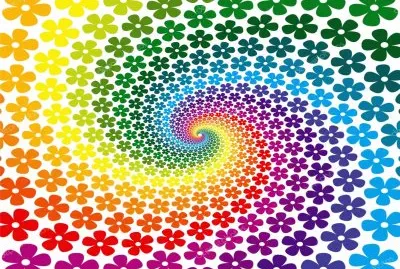 å½©è‰²æ—‹è½‰ jigsaw puzzle