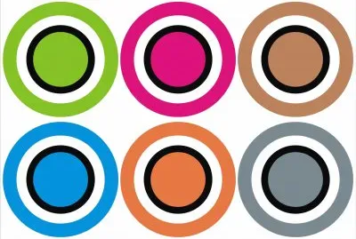 å½©è‰²æ–¹åœ“