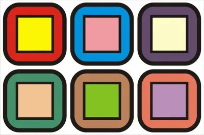 å½©è‰²æ–¹åœ“