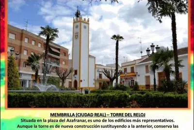 MEMBRILLA (CIUDAD REAL) â€“ TORRE DEL RELOJ jigsaw puzzle