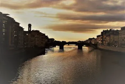 Atardecer en Florencia.