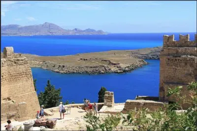 Lindos Rhdes GrÃ¨ce jigsaw puzzle