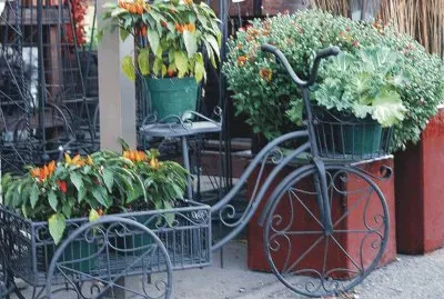 Bicycles with flowers jigsaw puzzle