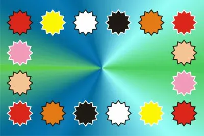 è‰²å½©å…‰èŠ’å››å°„ jigsaw puzzle